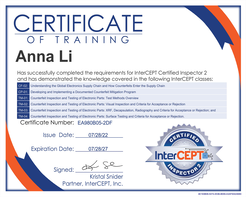 Certification